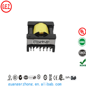 Transformateur ETD34 haute fréquence personnalisé